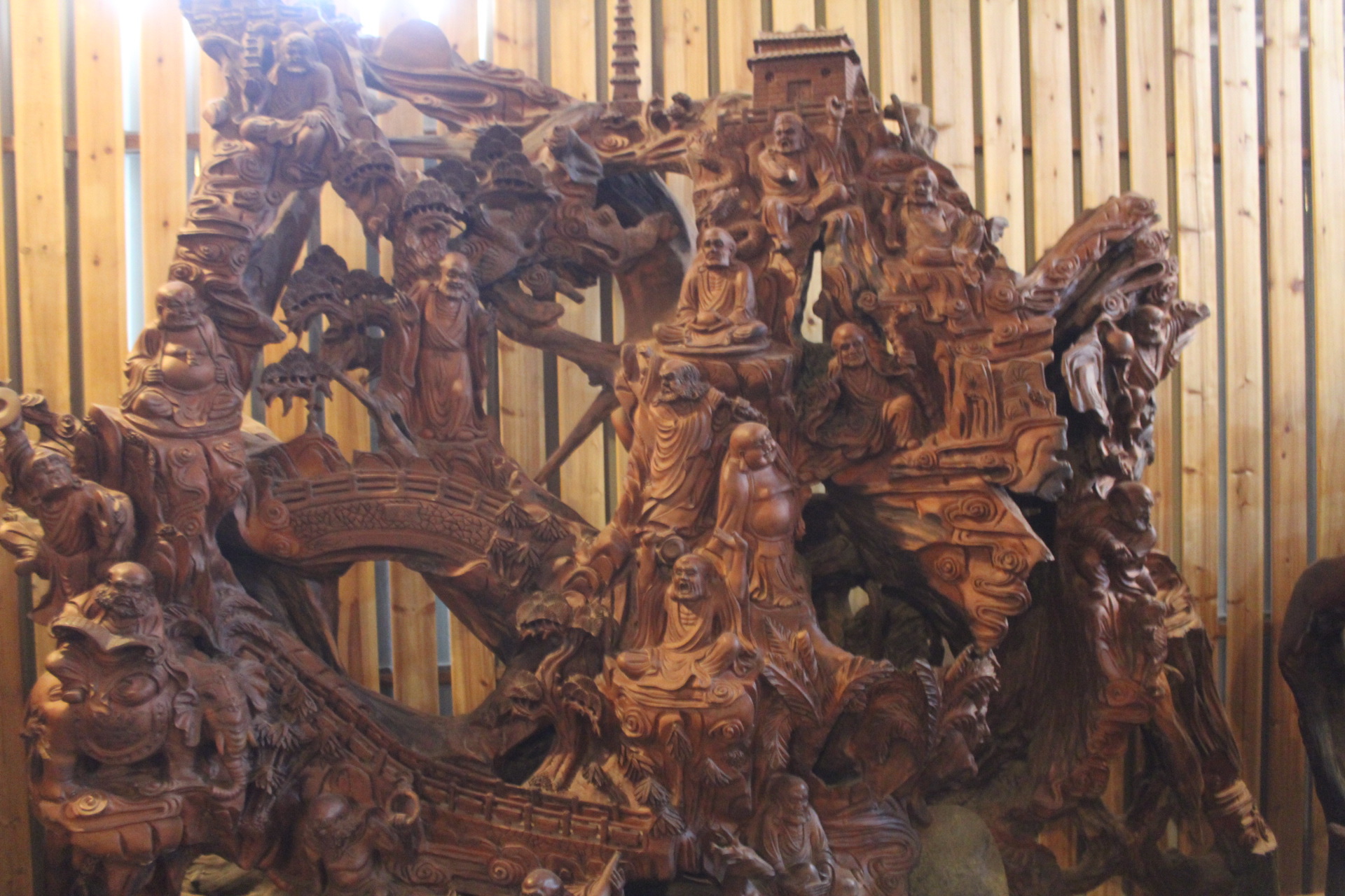 【紅豆杉 十八羅漢 大型根雕木雕實木擺件】價格,廠家,圖片,木質(zhì)、竹質(zhì)工藝品,福建省閩侯縣上街鎮(zhèn)建平鼓歌工藝館-