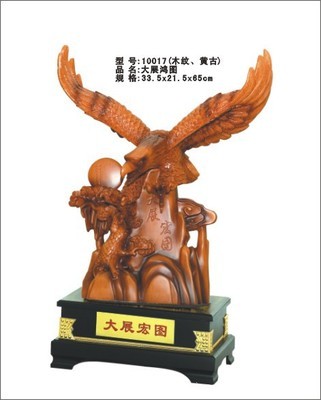 【特價(jià)供應(yīng)青古黃古樹紋大展宏圖鷹 專利產(chǎn)品(圖)】?jī)r(jià)格,廠家,圖片,塑料、樹脂工藝品,義烏市稠城星辰工藝品商行-