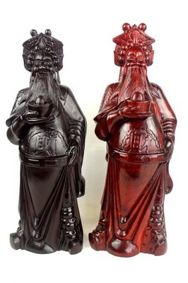 【廠家直銷紅木工藝品財神擺件 木質工藝品 武財神爺佛像 一件起】價格,廠家,圖片,木質、竹質工藝品,如皋市下原鎮振新紅木工藝品廠-