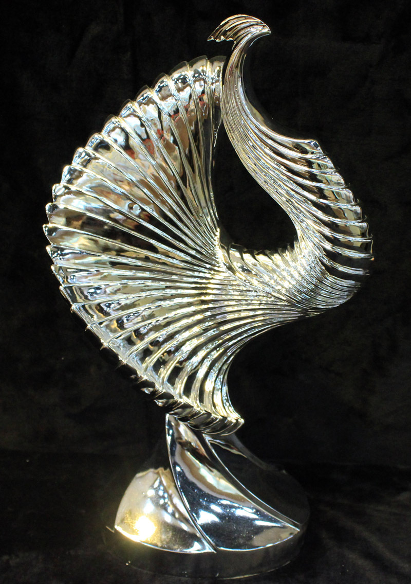 【孔雀雕塑,藝術雕塑擺件,玻璃鋼孔雀雕塑】價格,廠家,圖片,塑料、樹脂工藝品,深圳市博鑫源工藝品-